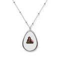 Maxine Smart Oval Photo Necklace