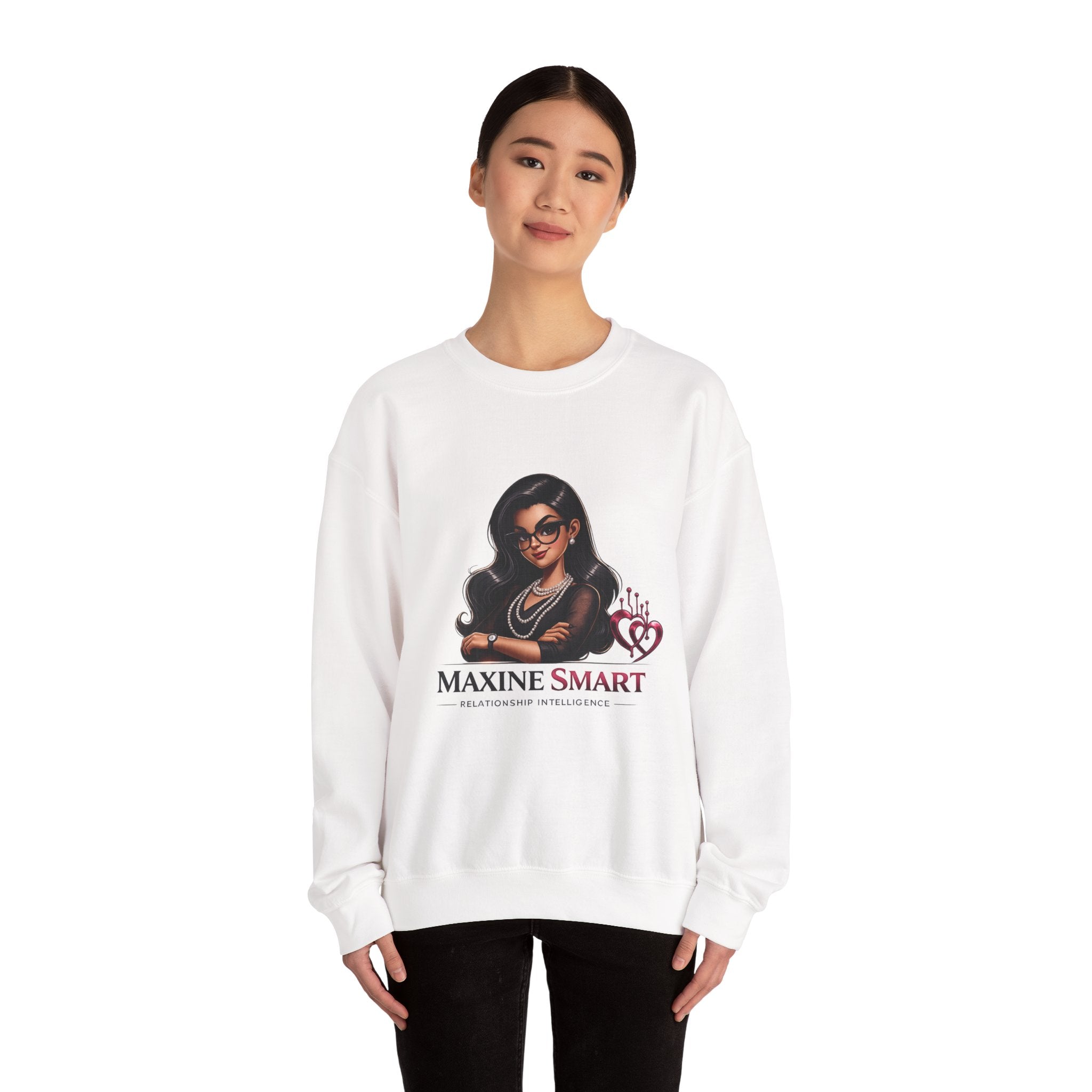 Maxine Smart Signature Hoodie – Relationship Intelligence Crewneck