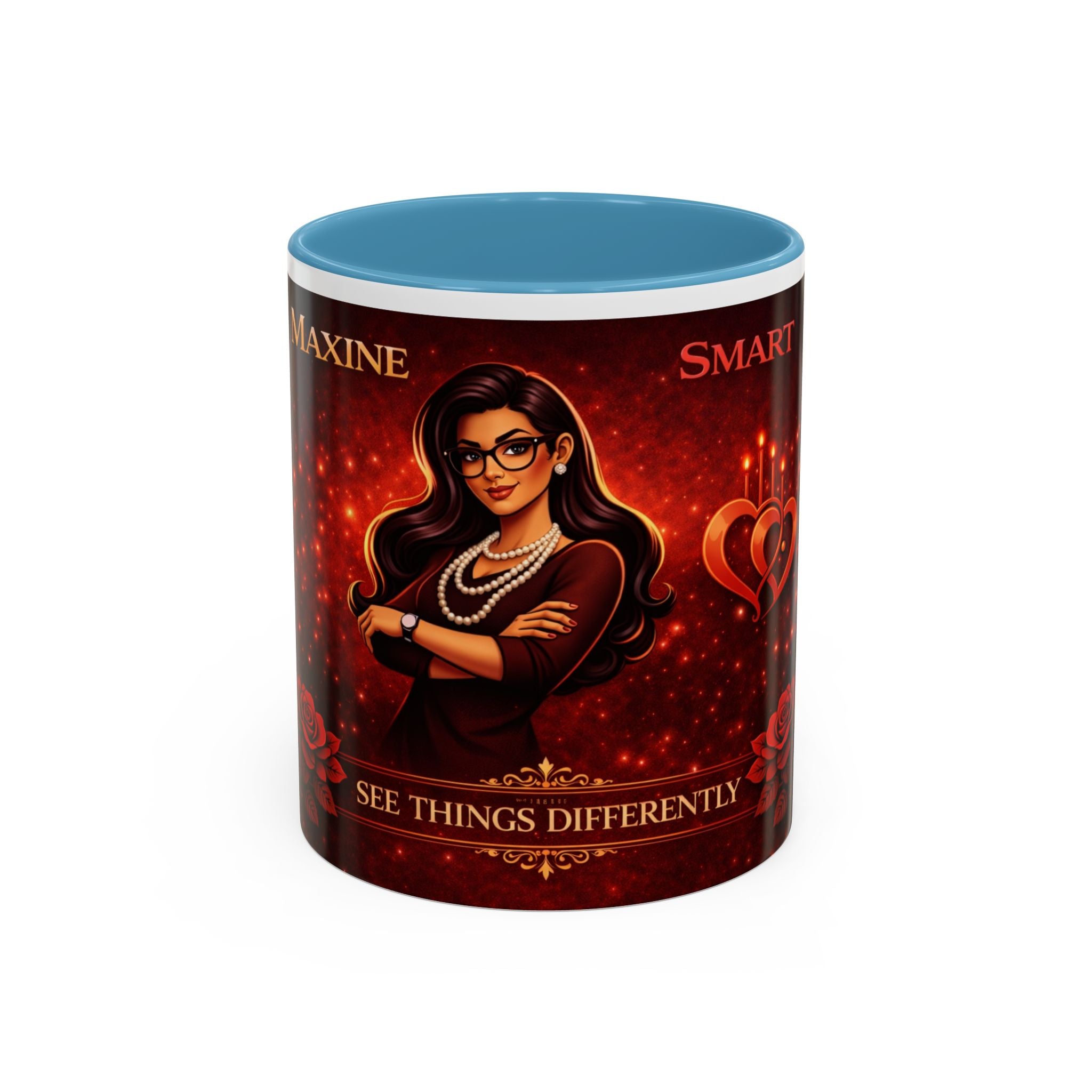 Empowered Woman Coffee Mug — “See Things Differently” Accent Mug