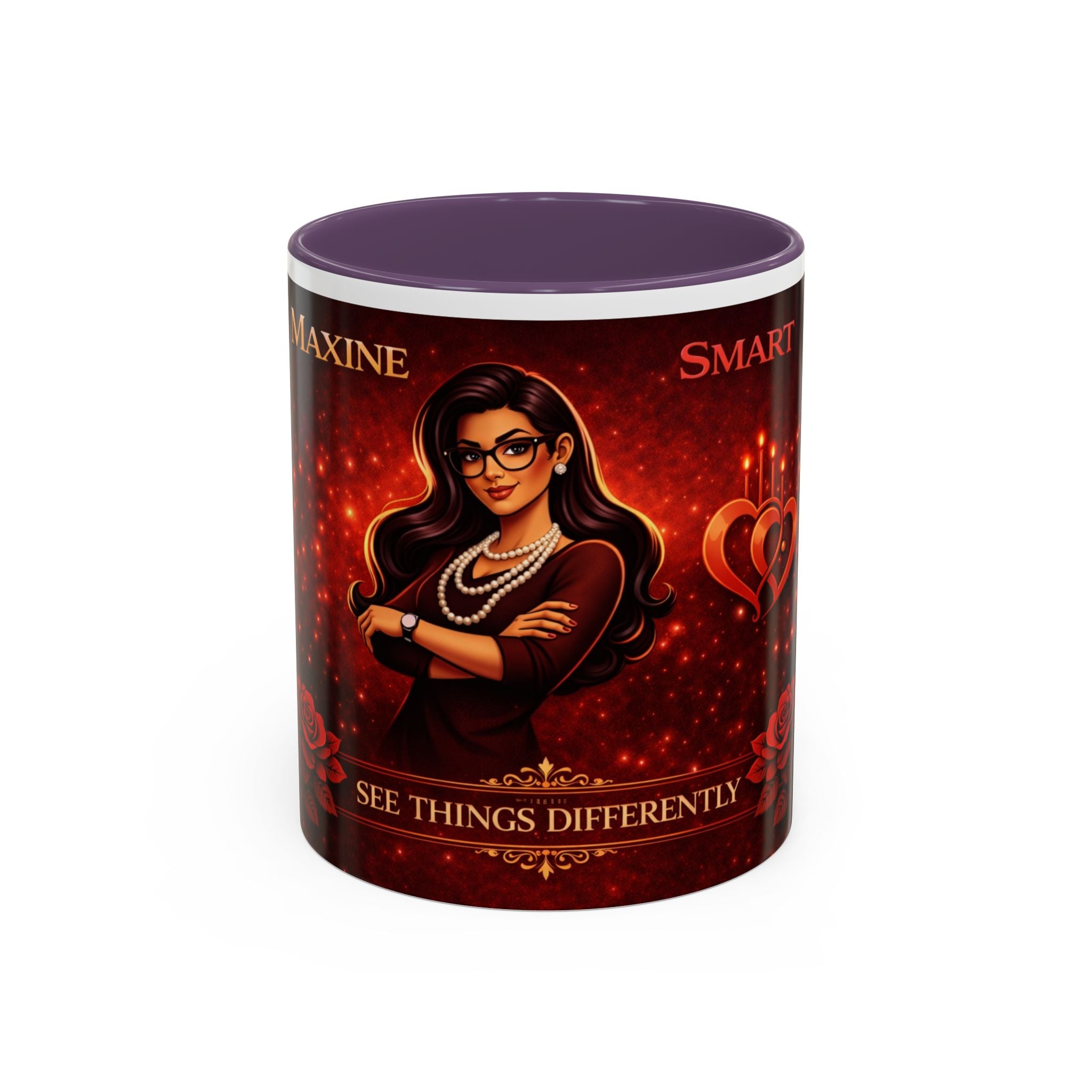 Empowered Woman Coffee Mug — “See Things Differently” Accent Mug