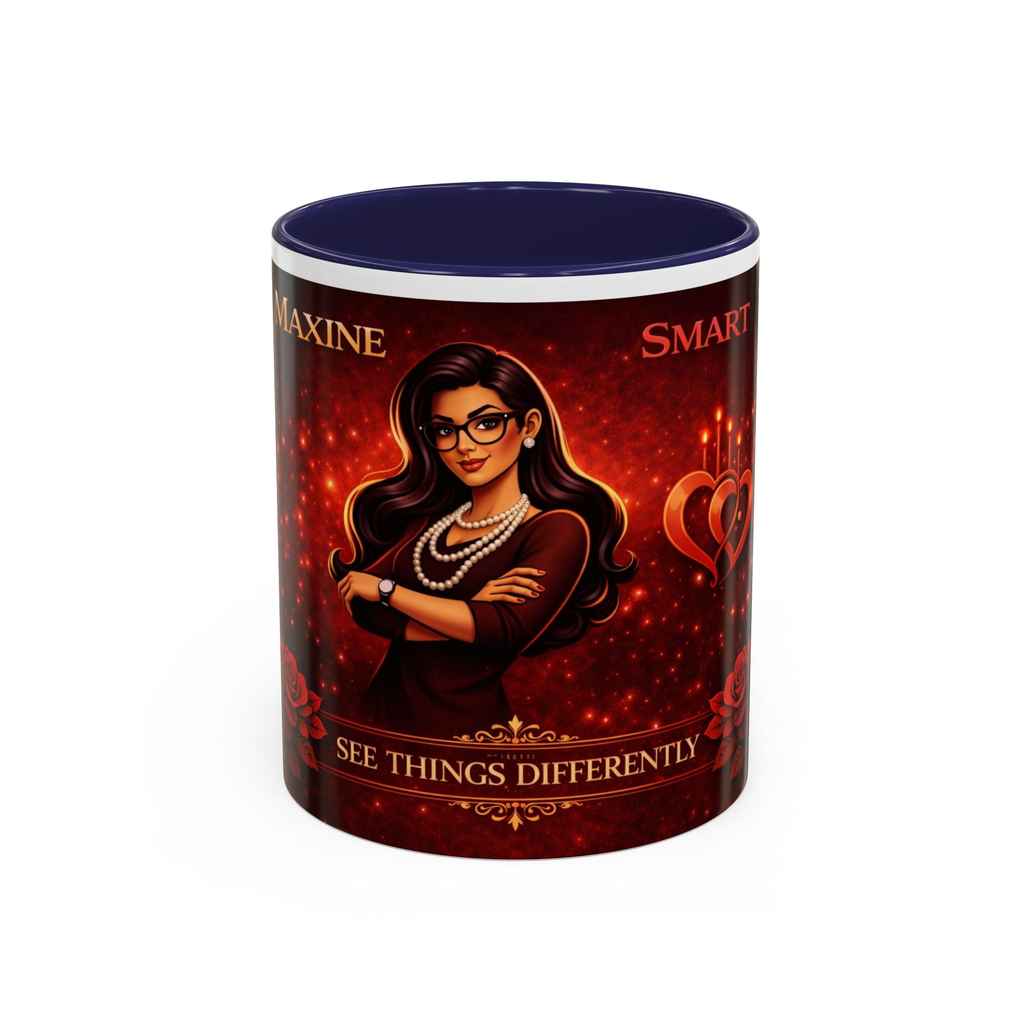 Empowered Woman Coffee Mug — “See Things Differently” Accent Mug