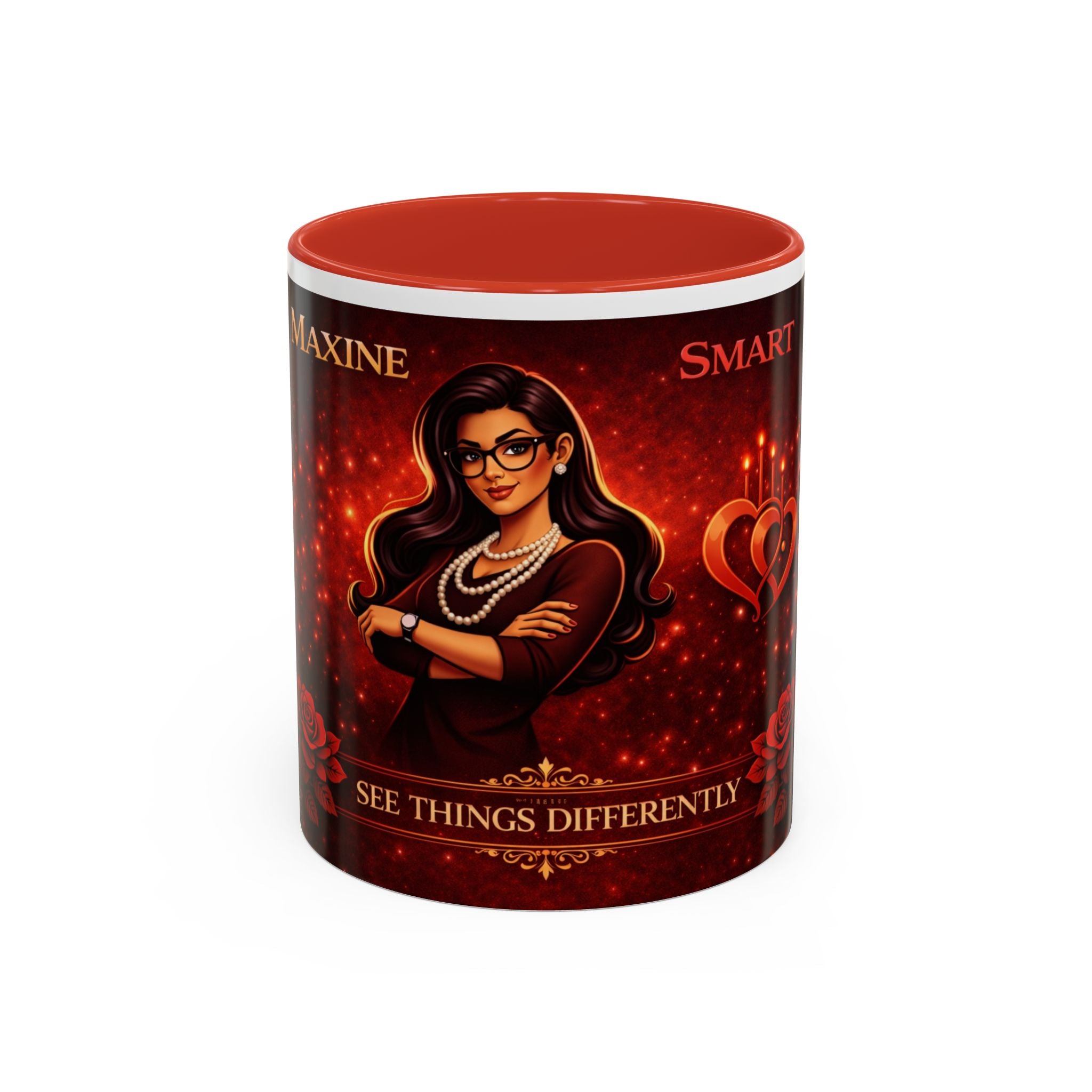 Empowered Woman Coffee Mug — “See Things Differently” Accent Mug