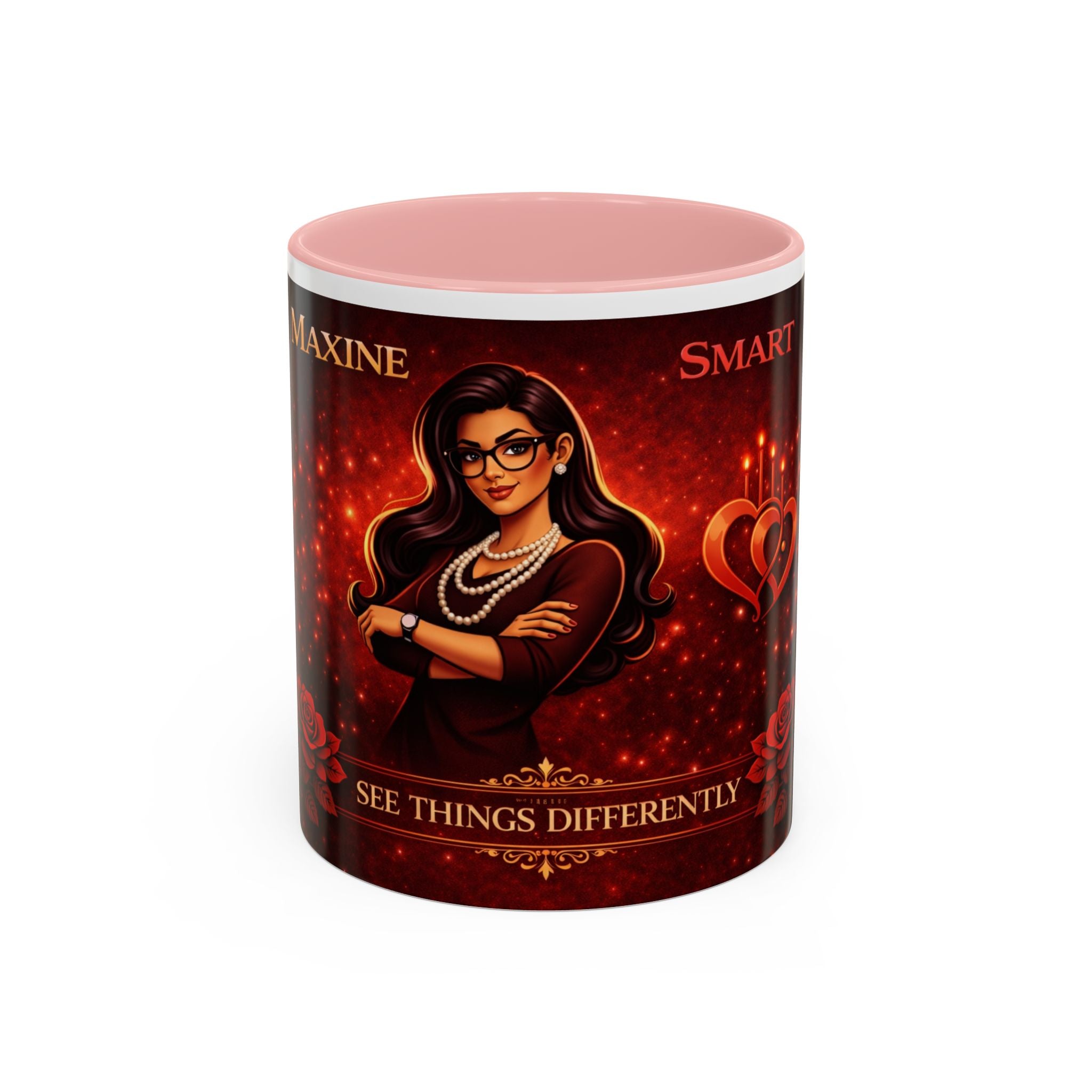 Empowered Woman Coffee Mug — “See Things Differently” Accent Mug